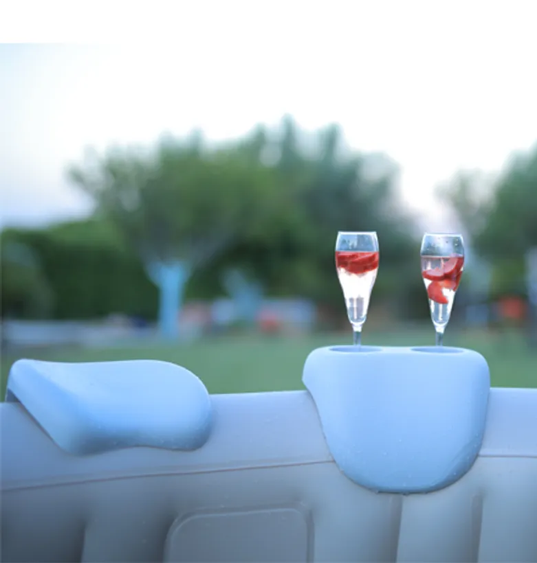 APPUIE TETE ET PORTE VERRE SPA GONFLABLE MSPA 4 APPUIE TETE ET PORTE VERRE SPA GONFLABLE MSPA â Image 2