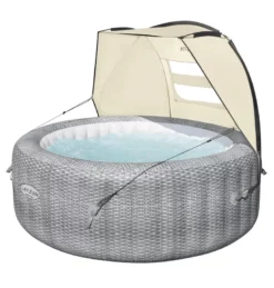 Bestway AUVENT POUR SPA GONFLABLE LAY-Z-SPA 7 Bestway AUVENT POUR SPA GONFLABLE LAY-Z-SPA -Équipement De Piscine Soldes auvent pour spa gonflable lay z spa 2
