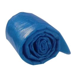 BACHE A BULLES HORS SOL OVALE BLEU 180µ