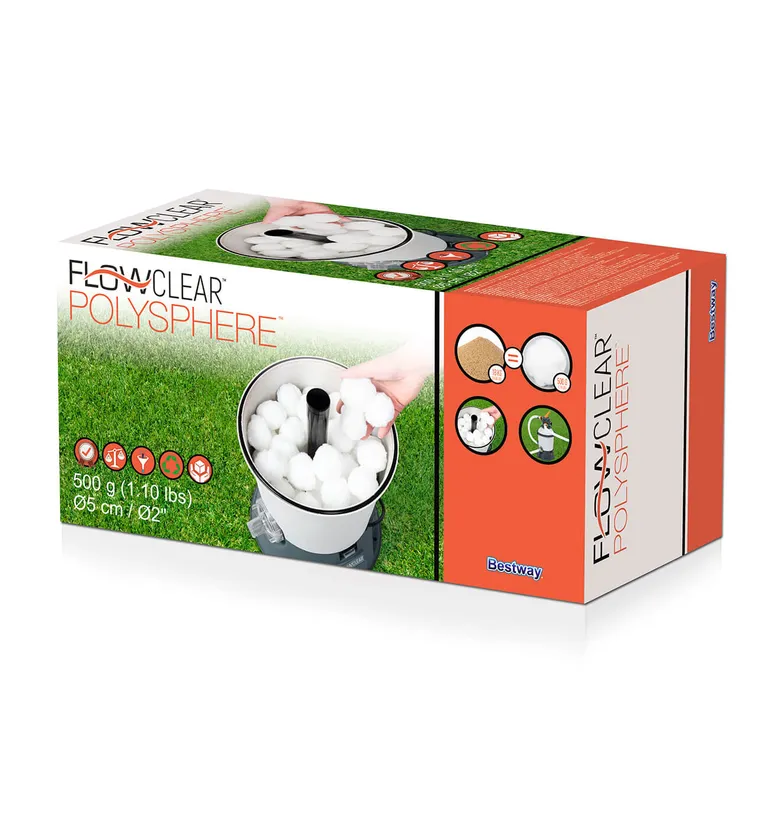 Bestway BOULE DE FILTRATION FLOWCLEAR 500GR 6 Bestway BOULE DE FILTRATION FLOWCLEAR 500GR – Image 4