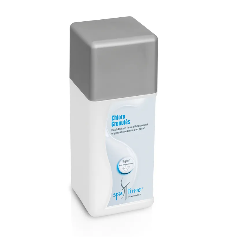 CHLORE MICROBILLES SPA TIME 1KG 3 CHLORE MICROBILLES SPA TIME 1KG