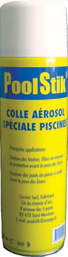 COLLE FEUTRE SPRAY POOLSTIK - 500ML
