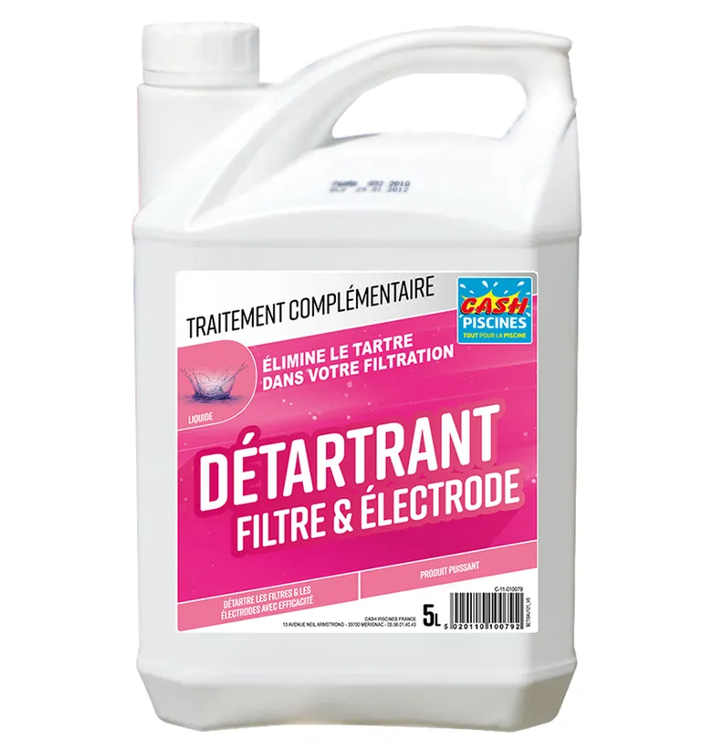 DETARTRANT FILTRE ET ELECTRODE 5L 3 DETARTRANT FILTRE ET ELECTRODE 5L