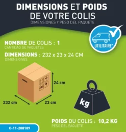 DOUCHE SOLAIRE ALU DROITE 40L + RINCE PIED 7 DOUCHE SOLAIRE ALU DROITE 40L + RINCE PIED -Équipement De Piscine Soldes douche solaire alu droite 40l rince pied 2