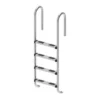 ECHELLE INOX DROITE 4 MARCHES (+PLATINES) 2 ECHELLE INOX DROITE 4 MARCHES (+PLATINES) -Équipement De Piscine Soldes echelle inox droite 4 marches platines