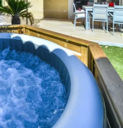 HABILLAGE BOIS POUR SPA 16 HABILLAGE BOIS POUR SPA -Équipement De Piscine Soldes habillage bois pour spa 3