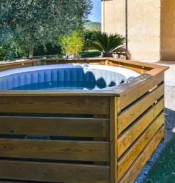 HABILLAGE BOIS POUR SPA 22 HABILLAGE BOIS POUR SPA -Équipement De Piscine Soldes habillage bois pour spa 9