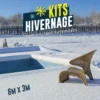 KIT HIVERNAGE PISCINE ENTERRE 6,00x3,00 -Équipement De Piscine Soldes kit hivernage piscine enterre 6 00x3 00
