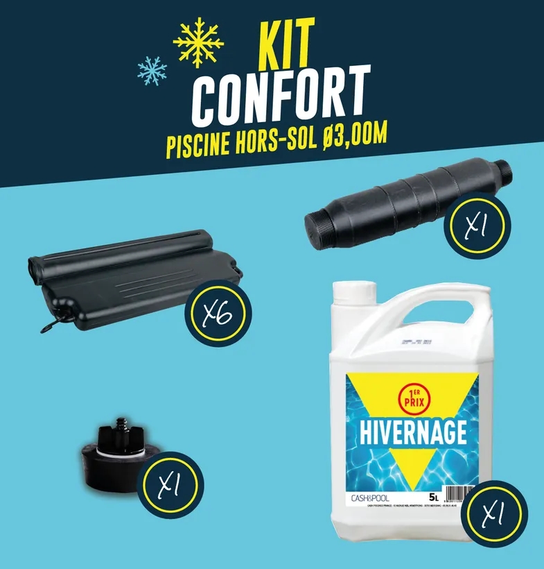 KIT HIVERNAGE PISCINE HORS SOL Ø3,00M 5 KIT HIVERNAGE PISCINE HORS SOL Ø3,00M – Image 3