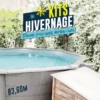 KIT HIVERNAGE PISCINE HORS SOL Ø3,60M 2 KIT HIVERNAGE PISCINE HORS SOL Ø3,60M -Équipement De Piscine Soldes kit hivernage piscine hors sol 3 60m