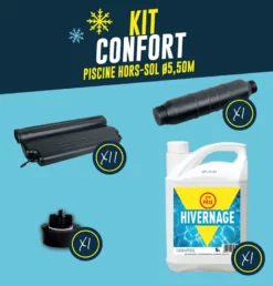 KIT HIVERNAGE PISCINE HORS SOL Ø5,50M 8 KIT HIVERNAGE PISCINE HORS SOL Ø5,50M -Équipement De Piscine Soldes kit hivernage piscine hors sol 5 50m 2