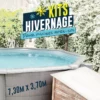 KIT HIVERNAGE PISCINE HORS SOL 7,30x3,70 M 1 KIT HIVERNAGE PISCINE HORS SOL 7,30x3,70 M -Équipement De Piscine Soldes kit hivernage piscine hors sol 7 30x3 70 m