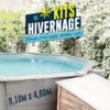 KIT HIVERNAGE PISCINE HORS SOL 9,10x4,60 M 1 KIT HIVERNAGE PISCINE HORS SOL 9,10x4,60 M -Équipement De Piscine Soldes kit hivernage piscine hors sol 9 10x4 60 m
