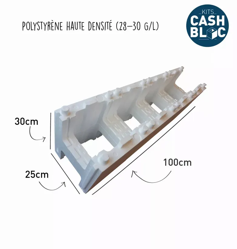 KIT PISCINE ENTERREE CASH BLOC DESIGN 3x9 M + ESCALIER 4 KIT PISCINE ENTERREE CASH BLOC DESIGN 3x9 M + ESCALIER – Image 2