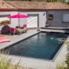 KIT PISCINE ENTERREE CASH BLOC FAMILY 8x4 M + ESCALIER 2 KIT PISCINE ENTERREE CASH BLOC FAMILY 8x4 M + ESCALIER -Équipement De Piscine Soldes kit piscine enterree cash bloc family 8x4 m escalier