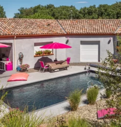 KIT PISCINE ENTERREE CASH BLOC FAMILY 8x4 M + ESCALIER 10 KIT PISCINE ENTERREE CASH BLOC FAMILY 8x4 M + ESCALIER -Équipement De Piscine Soldes kit piscine enterree cash bloc family 8x4 m escalier 3