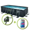 KIT PISCINE TUBULAIRE YZAKI 5,49x2,74x1,32m -Équipement De Piscine Soldes kit piscine tubulaire yzaki 5 49x2 74x1 32m