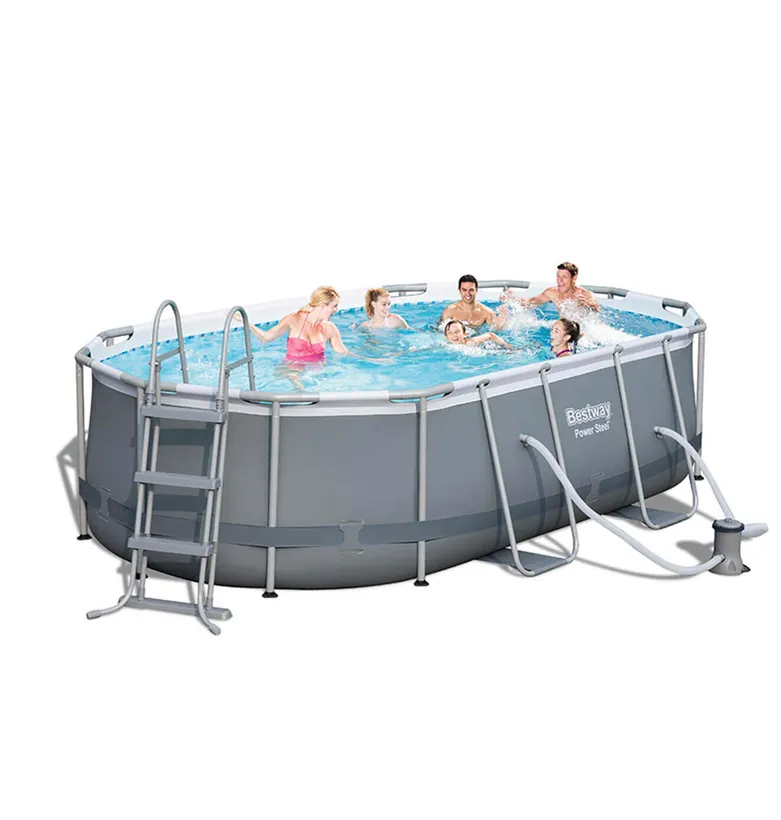PISCINE BESTWAY POWER STEEL OVALE 4,27x2,50x1,00 3 PISCINE BESTWAY POWER STEEL OVALE 4,27x2,50x1,00