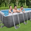PISCINE BESTWAY POWER STEEL RECTANGULAIRE 5,49x2,74 H 1,22 1 PISCINE BESTWAY POWER STEEL RECTANGULAIRE 5,49x2,74 H 1,22 -Équipement De Piscine Soldes piscine bestway power steel rectangulaire 5 49x2 74 h 1 22