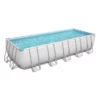 PISCINE BESTWAY POWER STEEL RECTANGULAIRE 6,40 X2,74 X1,32 + GROUPE DE FILTRATION -Équipement De Piscine Soldes piscine bestway power steel rectangulaire 6 40 x2 74 x1 32 groupe de filtration