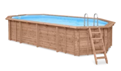 PISCINE BOIS NEBRASKA 7.11x4.00 H 1.38 LUXE