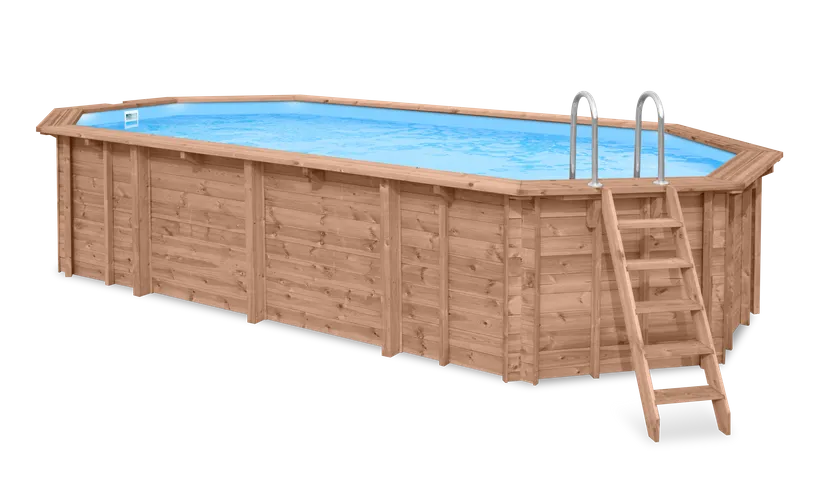 PISCINE BOIS NEBRASKA 7.11x4.00 H 1.38 3 PISCINE BOIS NEBRASKA 7.11x4.00 H 1.38