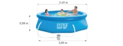 PISCINE INTEX EASY SET 3,05x0,76 -Équipement De Piscine Soldes piscine intex easy set 3 05x0 76 3