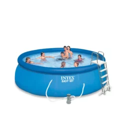 PISCINE INTEX EASY SET 4,57x1,22 8 PISCINE INTEX EASY SET 4,57x1,22 -Équipement De Piscine Soldes piscine intex easy set 4 57x1 22 2
