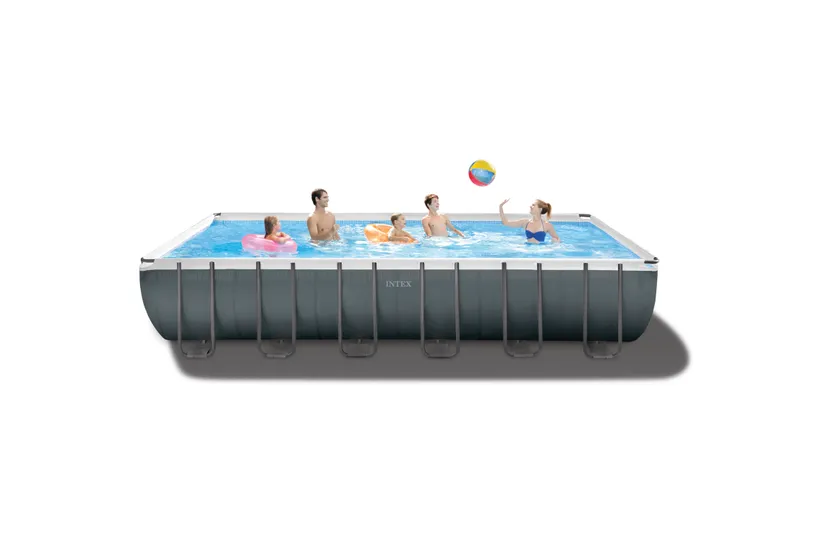 PISCINE INTEX ULTRA XTR RECTANGULAIRE 5,49x2,74 H 1,32 + FILTRE A SABLE 4M3/H 3 PISCINE INTEX ULTRA XTR RECTANGULAIRE 5,49x2,74 H 1,32 + FILTRE A SABLE 4M3/H