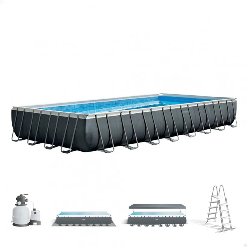 PISCINE INTEX ULTRA XTR RECTANGULAIRE 9,75x4,88 H 1,32 + FILTRE A SABLE 8M3/H 5 PISCINE INTEX ULTRA XTR RECTANGULAIRE 9,75x4,88 H 1,32 + FILTRE A SABLE 8M3/H – Image 3