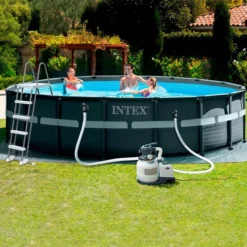 PISCINE INTEX ULTRA XTR RONDE 5,49x1,32 + FILTRE A SABLE 6M3/H -Équipement De Piscine Soldes piscine intex ultra xtr ronde 5 49x1 32 filtre a sable 6m3 h 3