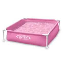 Intex PISCINETTE ACIDULEE CARREE ROSE