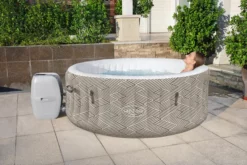 SPA GONFLABLE BESTWAY LAY-Z-SPA MADRID -Équipement De Piscine Soldes spa gonflable bestway lay z spa madrid 4