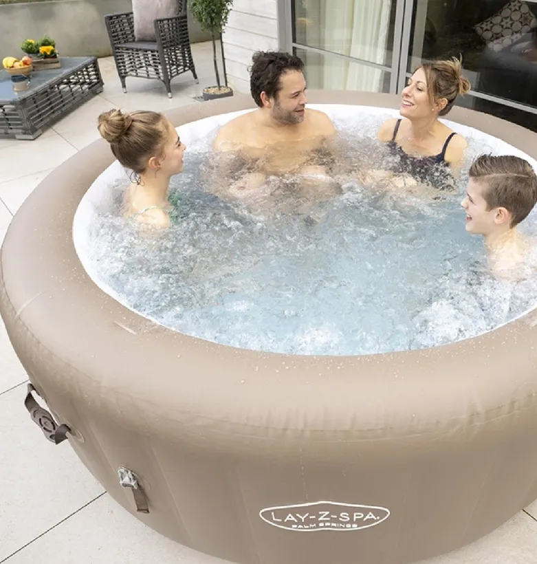 SPA GONFLABLE BESTWAY LAY-Z-SPA PALM SPRINGS AIRJET 4-6 Pers 9 SPA GONFLABLE BESTWAY LAY-Z-SPA PALM SPRINGS AIRJET 4-6 Pers – Image 7